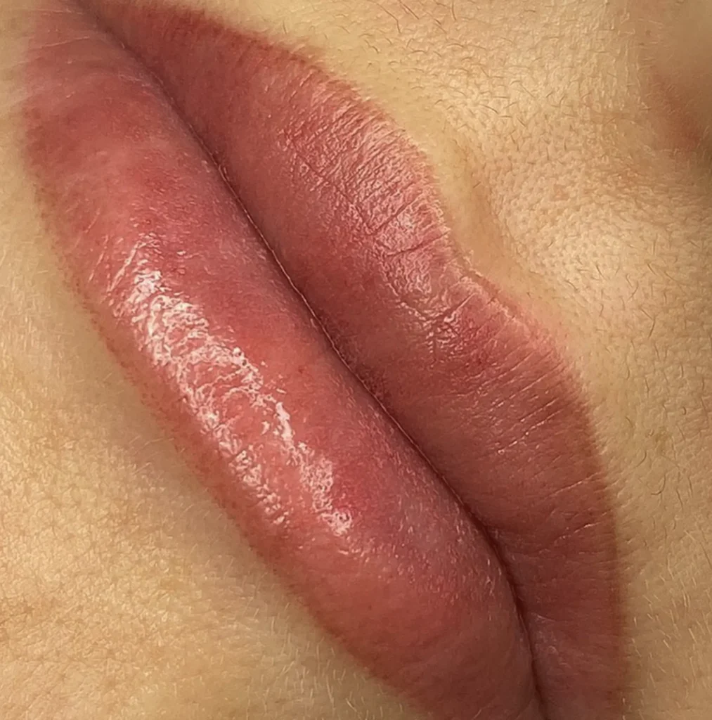 lip tattoo